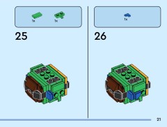 LEGO 40878 instructions page 21 – build guide