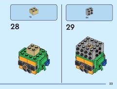 LEGO 40878 instructions page 23 – build guide