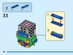 LEGO 40878 instructions page 28 – build guide