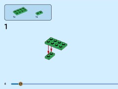 LEGO 40878 instructions page 6 – build guide
