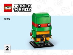 LEGO 40878 instructions page 1 – build guide