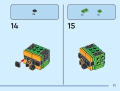 LEGO 40878 instructions page 11 – build guide