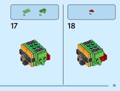 LEGO 40878 instructions page 13 – build guide