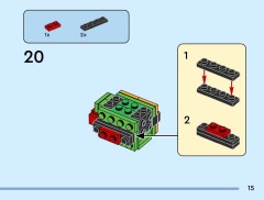 LEGO 40878 instructions page 15 – build guide