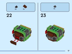 LEGO 40878 instructions page 17 – build guide