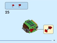 LEGO 40878 instructions page 19 – build guide