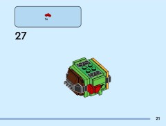 LEGO 40878 instructions page 21 – build guide