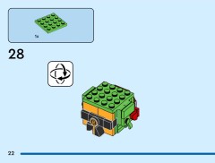 LEGO 40878 instructions page 22 – build guide