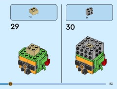 LEGO 40878 instructions page 23 – build guide