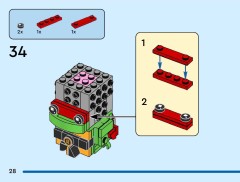 LEGO 40878 instructions page 28 – build guide