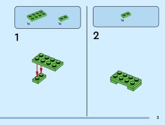 LEGO 40878 instructions page 3 – build guide