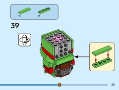 LEGO 40878 instructions page 33 – build guide