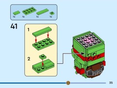 LEGO 40878 instructions page 35 – build guide