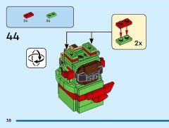 LEGO 40878 instructions page 38 – build guide