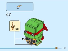 LEGO 40878 instructions page 41 – build guide