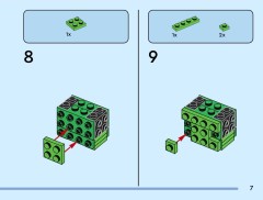 LEGO 40878 instructions page 7 – build guide