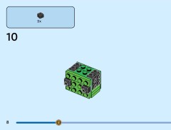 LEGO 40878 instructions page 8 – build guide