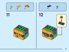 LEGO 40878 instructions page 9 – build guide
