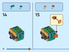 LEGO 40878 instructions page 10 – build guide