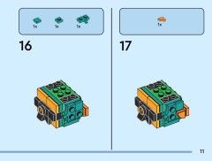 LEGO 40878 instructions page 11 – build guide