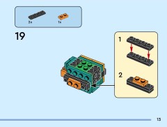LEGO 40878 instructions page 13 – build guide