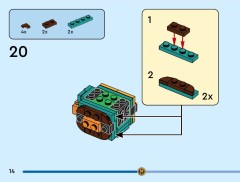 LEGO 40878 instructions page 14 – build guide