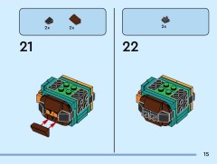 LEGO 40878 instructions page 15 – build guide