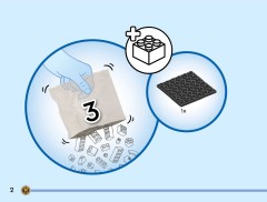 LEGO 40878 instructions page 2 – build guide