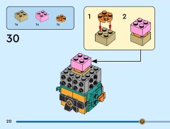 LEGO 40878 instructions page 20 – build guide