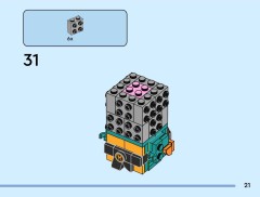 LEGO 40878 instructions page 21 – build guide