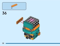 LEGO 40878 instructions page 28 – build guide