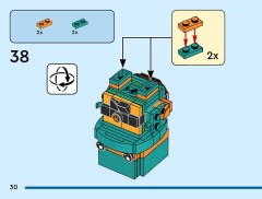 LEGO 40878 instructions page 30 – build guide