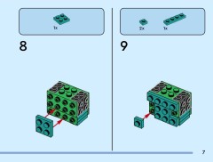 LEGO 40878 instructions page 7 – build guide