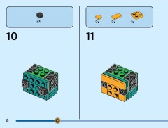 LEGO 40878 instructions page 8 – build guide
