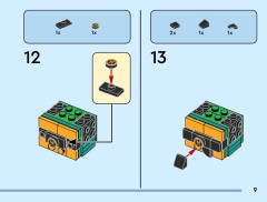 LEGO 40878 instructions page 9 – build guide