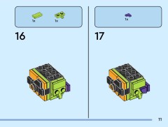 LEGO 40878 instructions page 11 – build guide