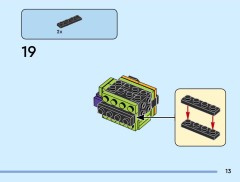 LEGO 40878 instructions page 13 – build guide