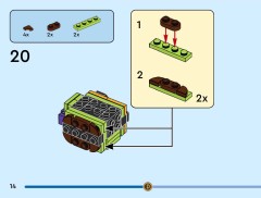 LEGO 40878 instructions page 14 – build guide