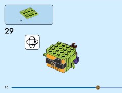 LEGO 40878 instructions page 20 – build guide