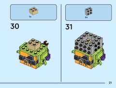 LEGO 40878 instructions page 21 – build guide