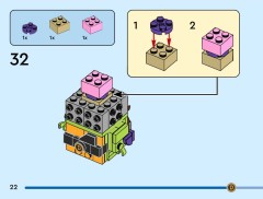 LEGO 40878 instructions page 22 – build guide
