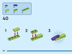 LEGO 40878 instructions page 30 – build guide