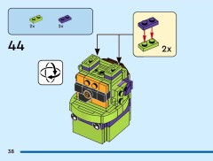 LEGO 40878 instructions page 38 – build guide
