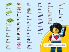 LEGO 40878 instructions page 51 – build guide