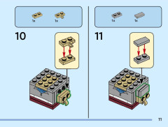 LEGO 40879 instructions page 11 – build guide