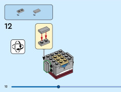 LEGO 40879 instructions page 12 – build guide