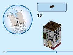 LEGO 40879 instructions page 18 – build guide