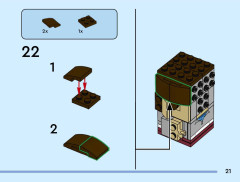 LEGO 40879 instructions page 21 – build guide