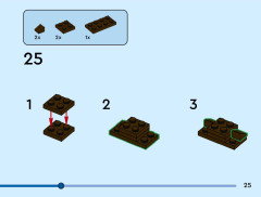 LEGO 40879 instructions page 25 – build guide