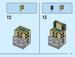 LEGO 40879 instructions page 11 – build guide